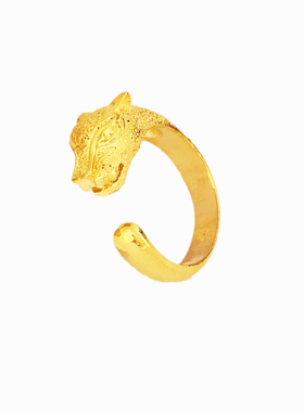 日韩开口心形花朵孔雀打造硬币