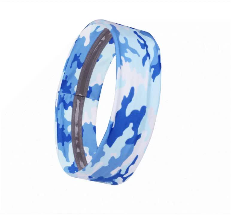 Nonslip Silicone Hair Band Camo Elastic Hair Accessories Sports