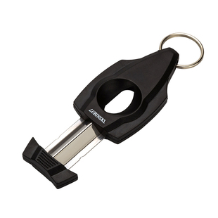 LUBINSKI雪茄烟具配件塑胶便携旅游经典塑胶不锈钢V型雪茄剪刀