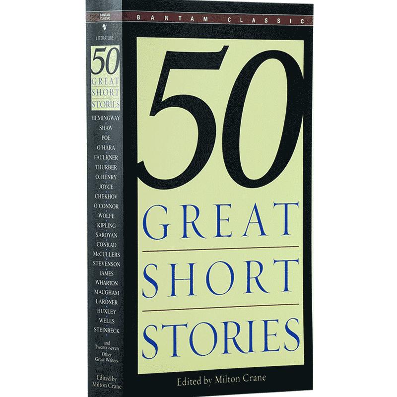 现货 Fifty Great Short Stories 50篇精选短篇小说经典英文原版【中商原版】可搭追风筝的人英语阅读经典文学名著