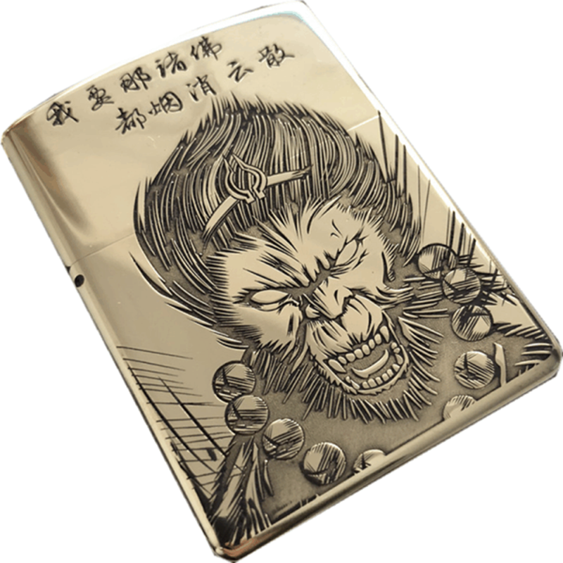 正品佐罗打火机zorro纯铜油煤油打火机
