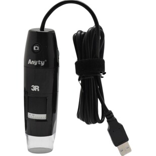 艾尼提USB401显微镜高清数码百万像素手持便携显微镜200倍LDE灯工业检测皮肤检测珠宝玉石文玩钻石正品鉴定