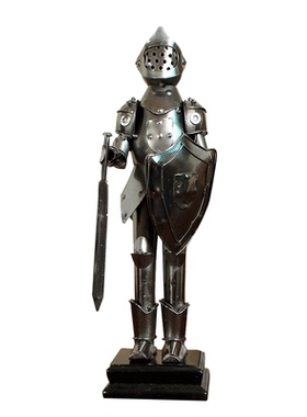 个性化刻字风金属摄影武士盔甲