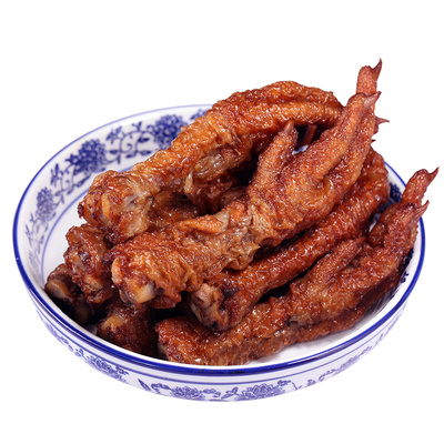 宏达虎皮凤爪卤味鸡肉熟食
