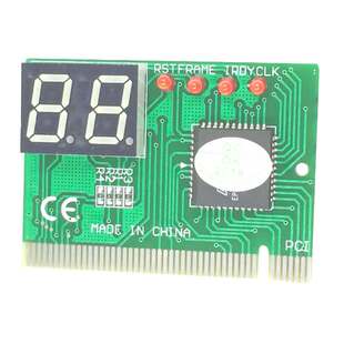 电脑主板故障诊断卡二位检测卡两位测试卡PCI台式机主机2位诊断卡