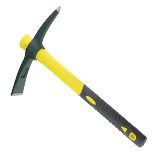 开拓户外洋镐镐头挖树根工具十字镐斧农用子纯钢锰钢开垦小号铁镐