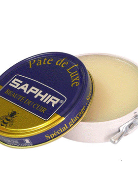 皮鞋上光蜡saphir防水进口鞋蜡