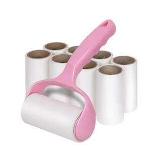 粘毛器滚筒可撕式10cm粘毛纸16cm粘尘纸滚刷替换纸芯床上除毛卷纸