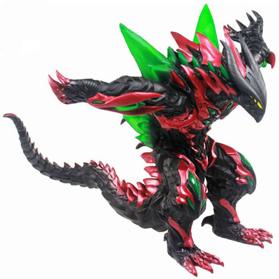 万代奥特曼豪华版奥特怪兽DX终极贝利亚软胶电弧玩具模型96590