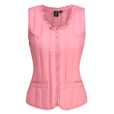 羽绒背心女马甲短款轻薄保暖坎肩