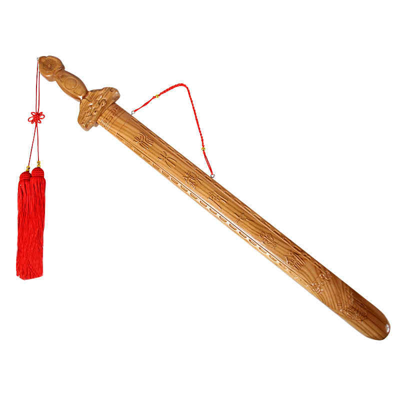 泰山福缘阁桃木七星剑家居饰品