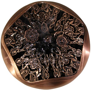 中国沉香博物馆仿古如意祥云盘香合金铜香炉青洲室内香道家用熏香