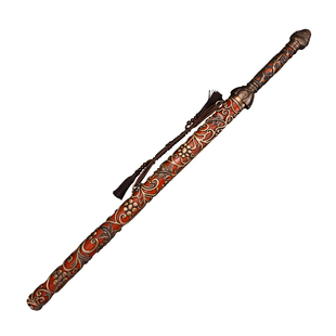 龙泉市泉字号宝剑承影剑阳雕卷草镂空铜装酸枝八面百炼钢剑未开刃