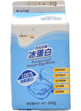 欧福冰蛋液蛋清液500g*2冰蛋白