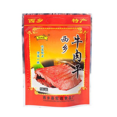 陕西汉中西乡牛肉干西缜酱卤味