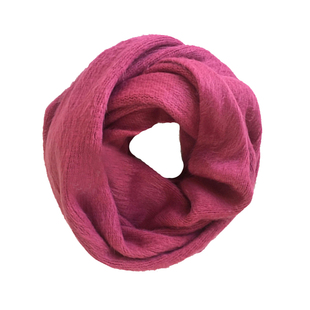 保暖浅灰色围脖套绕两圈黑色毛茸茸不掉毛针织冬女柔软黄玫红尾单