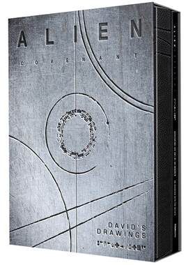 现货 异形契约:大卫手稿 英文原版 Alien Covenant: David's Drawings 外星生物艺术设计手绘 2册精装套装