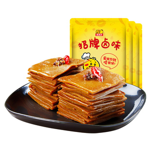 久久丫甜辣薄豆干手撕豆腐香干素肉办公室麻辣休闲零食品小吃卤味