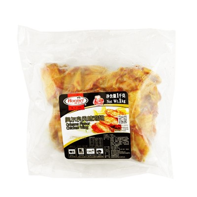 荷美尔1kg烧烤批发新鲜冷冻鸡翅