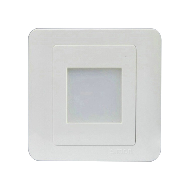 西蒙LED地脚灯小夜灯86型墙壁开关嵌入式墙角楼道节能灯开关控制