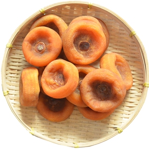 散装正宗广西特产桂林恭城月柿农家自制手工柿饼柿子饼满3斤包邮