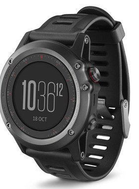 佳明Garmin Fenix3 HR 5X智能手表硅胶表带运动款飞耐时876手表带