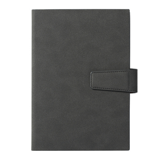 A5商务笔记本子办公文具加厚复古工作记事本大学生简约小清新日记本B5软皮面党员会议记录本定制订做可印LOGO