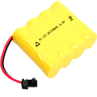 玩具遥控车机器人充电电池组3.6V4.8V6V7.2v8.4v9.6v12大容量5号