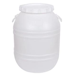家用塑料水桶手提储水桶食品级酵素桶加厚带盖超大圆桶25L50L100L