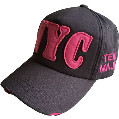 嘻哈nyc男女士时尚情侣鸭舌帽