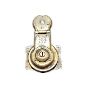 新品樟木箱铜配件传统老式箱锁箱扣明清中式仿古纯铜锁扣搭扣锁鼻