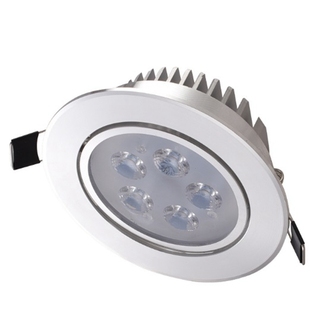 中性光4000k白边银边射灯嵌入式自然光3000k暖白3w18w7w12w天花灯