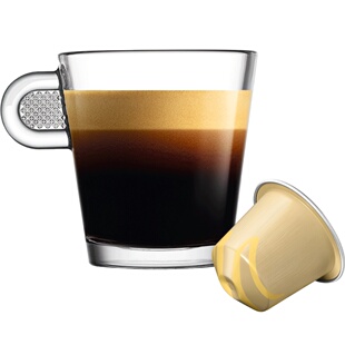 Nespresso奈斯派索胶囊咖啡 香草风味意式浓缩进口黑咖啡浅烘10颗