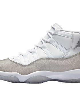 AJ11白银闪粉满天星篮球鞋