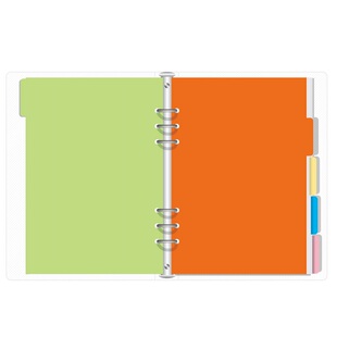 可拆卸A4 B5 A5活页夹本子A6笔记本方格横线计划记账康奈尔空白芯