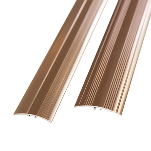 强化复合地板门压条 实木地板过桥 玫瑰金特厚压条 地板收边条