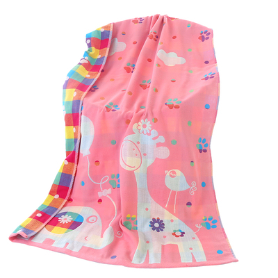 浴巾儿童专用纯棉卡通柔软吸水