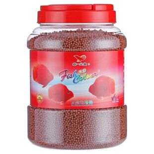 统一血鹦鹉鱼粮鱼彩红宝石血鹦鹉鱼食增艳鱼食地图增红发财鱼饲料