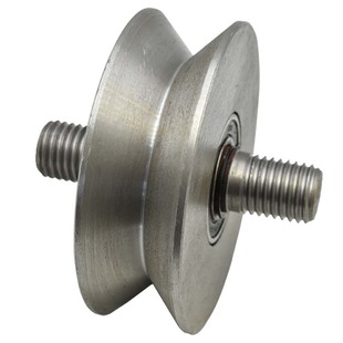 V型轮 轨道轮 角铁轮 轻轨滑轮 三角轮 大门滑轮 地轮 推拉门滑轮