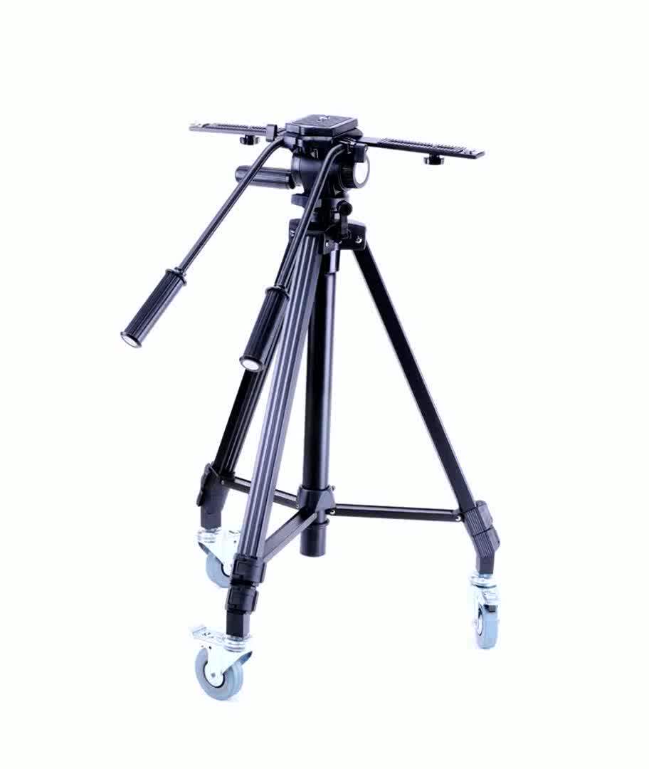 Chariot Pour Trépied SIRUI AM-DF02 - 3 Roues Caoutchouc, Capacité 15kg, Jambes Réglables 29-43cm - Pour Caméras