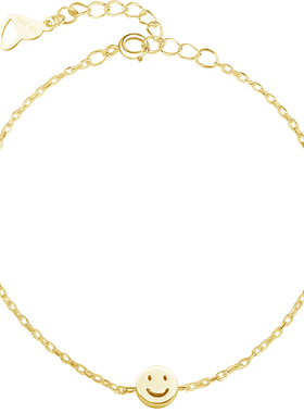 纯银迷你韩版锆石手链