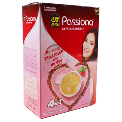 速溶白咖啡越南中原传奇passiona