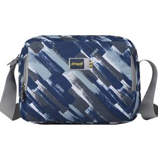 亨得利 时尚小单肩包女迷彩条纹男韩版潮休闲包女学生尼龙斜挎包