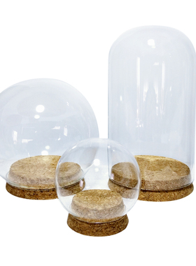 书房摆件玻璃防尘收纳