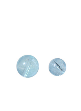 diy海蓝宝冰种手串白日梦散珠