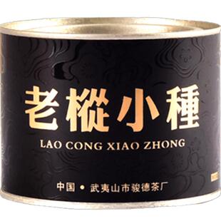 骏德茶业 武夷山红茶茶叶桐木关正山小种 老枞小种100克罐