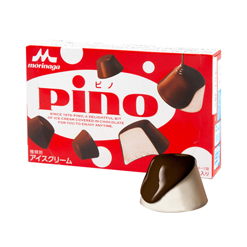 日本进口森永pino巧克力冰激凌球