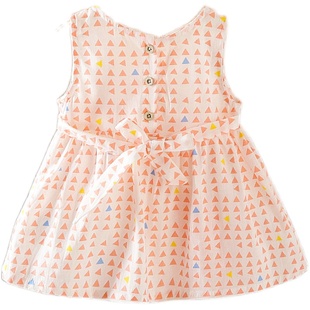 女童连衣裙夏装2025新款洋气网红小女孩背心裙子儿童装夏季公主裙