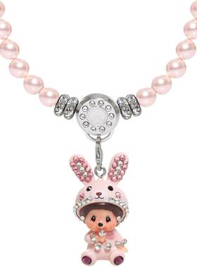 monchhichi/萌趣趣女甜美项链