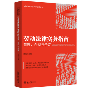 劳动法律实务指南：管理、合规与争议 卓越法律实务培养丛书 北京大学旗舰店正版
